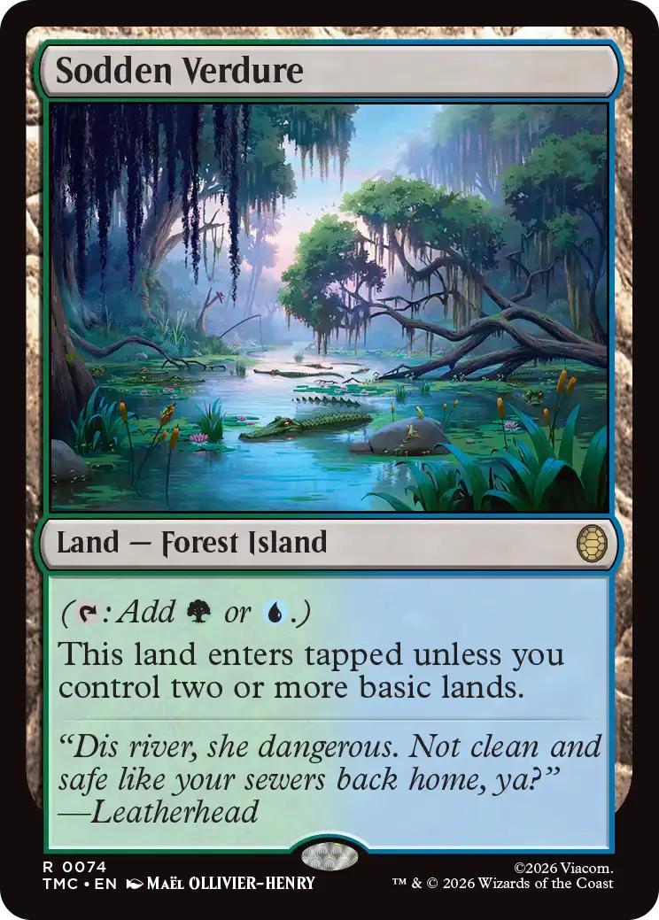 Sodden Verdure [74] [Teenage Mutant Ninja Turtles Eternal] [Non-Foil]