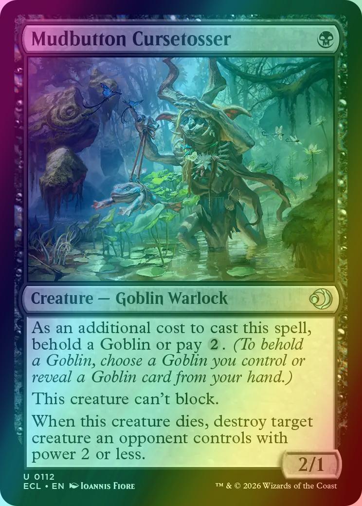 Mudbutton Cursetosser [112] [Lorwyn Eclipsed] [Foil]