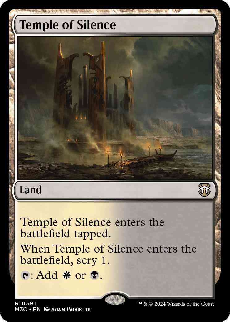 Temple of Silence [391] [Modern Horizons 3: Commander] [Non-Foil]