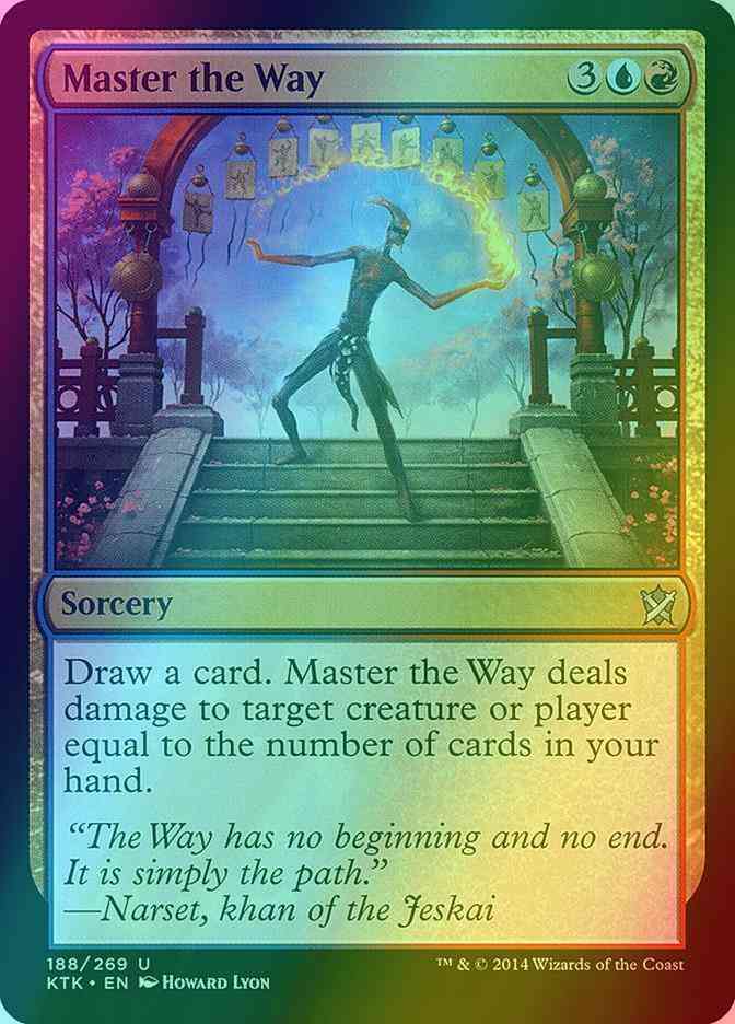 Master the Way [188] [Khans Of Tarkir] [Foil]