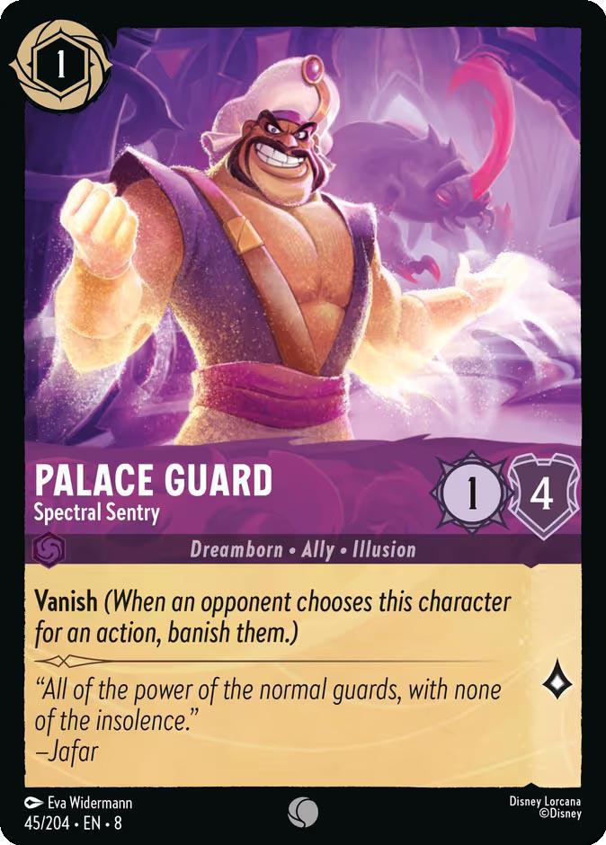 Palace Guard - Spectral Sentry - 45/204 [Reign of Jafar] [Non-Foil]