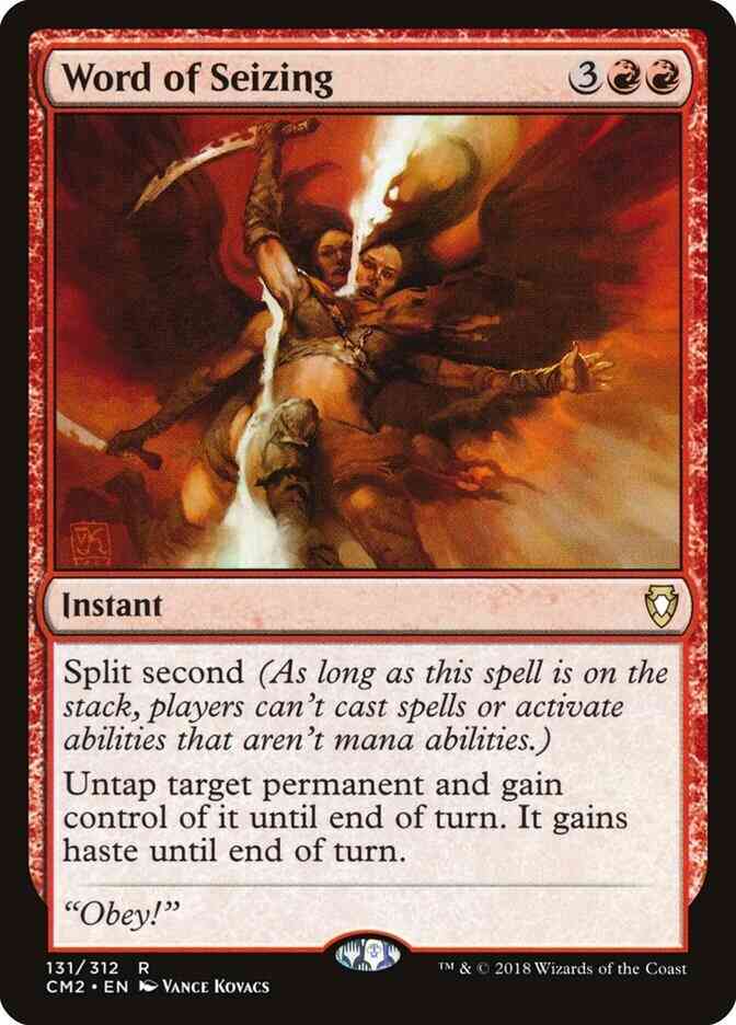 Word of Seizing [131] [Commander Anthology Volume II] [Non-Foil]