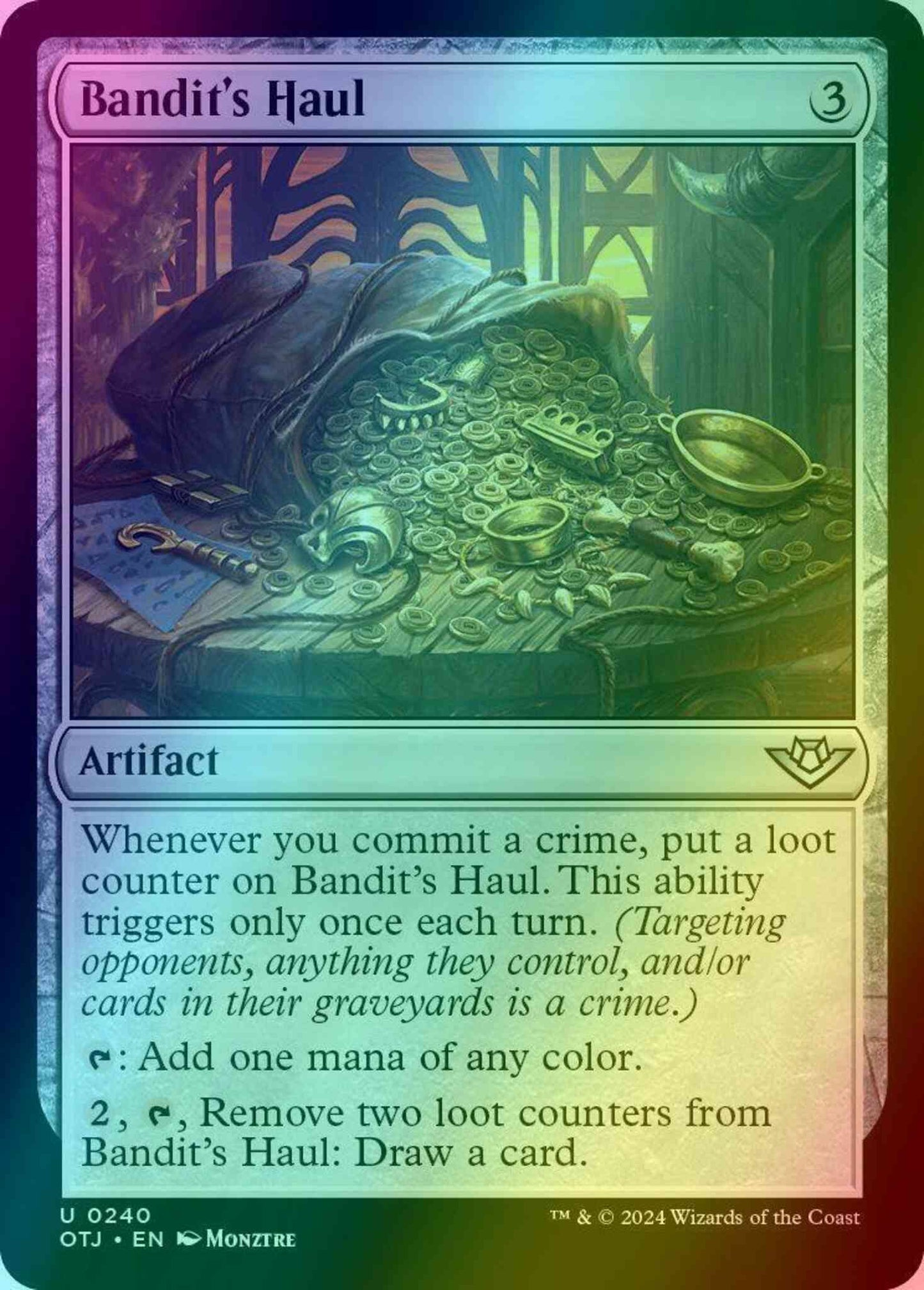 Bandit's Haul [240] [Outlaws of Thunder Junction] [Foil]