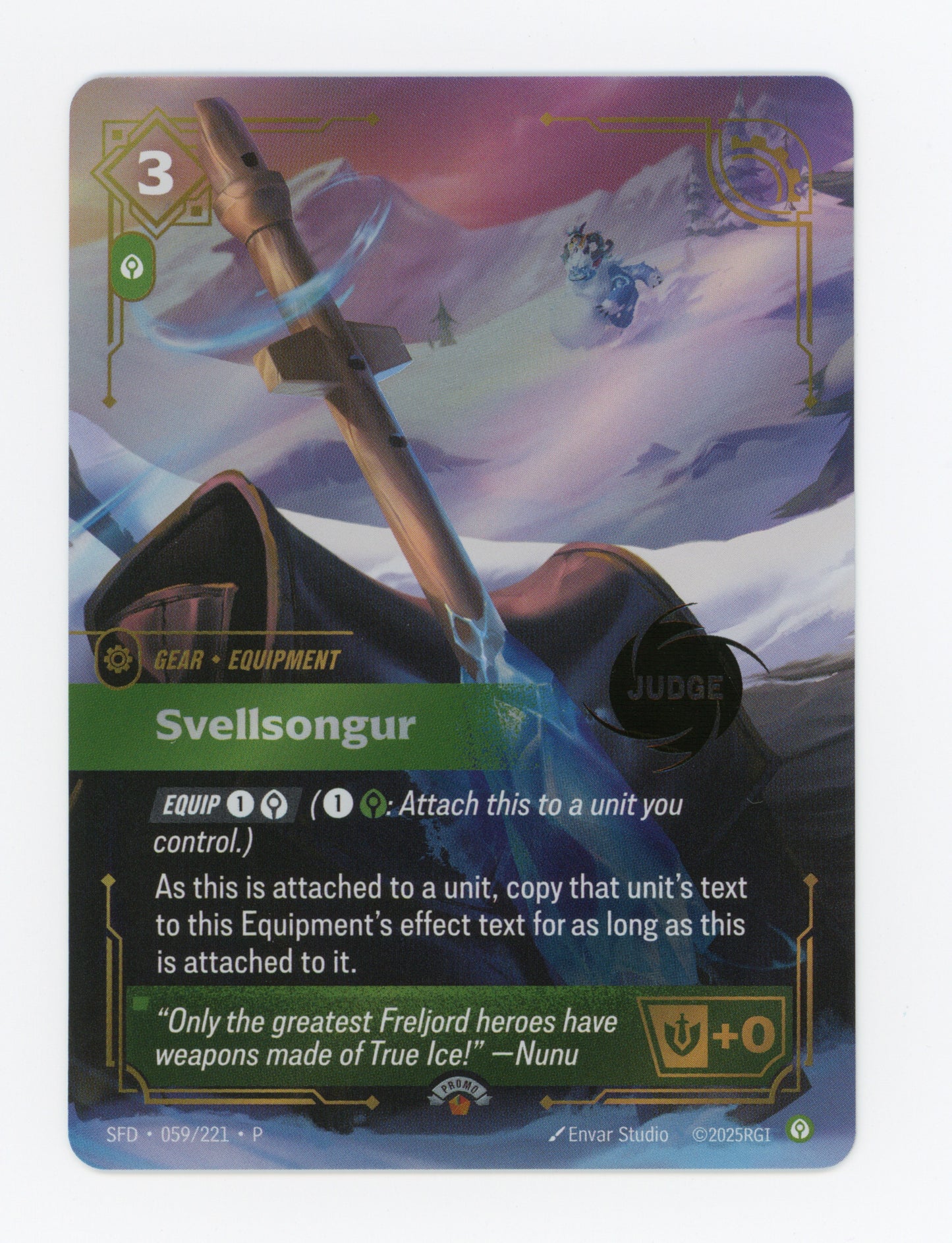 Svellsongur — Foil — ID 17718