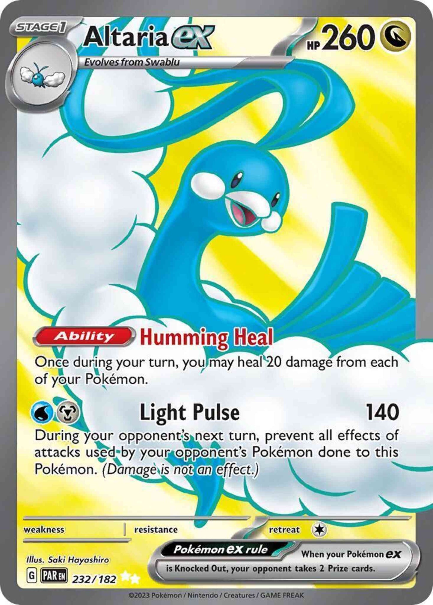 Altaria ex - 232/182 - Ultra Rare [sv04-232] [Ultra]