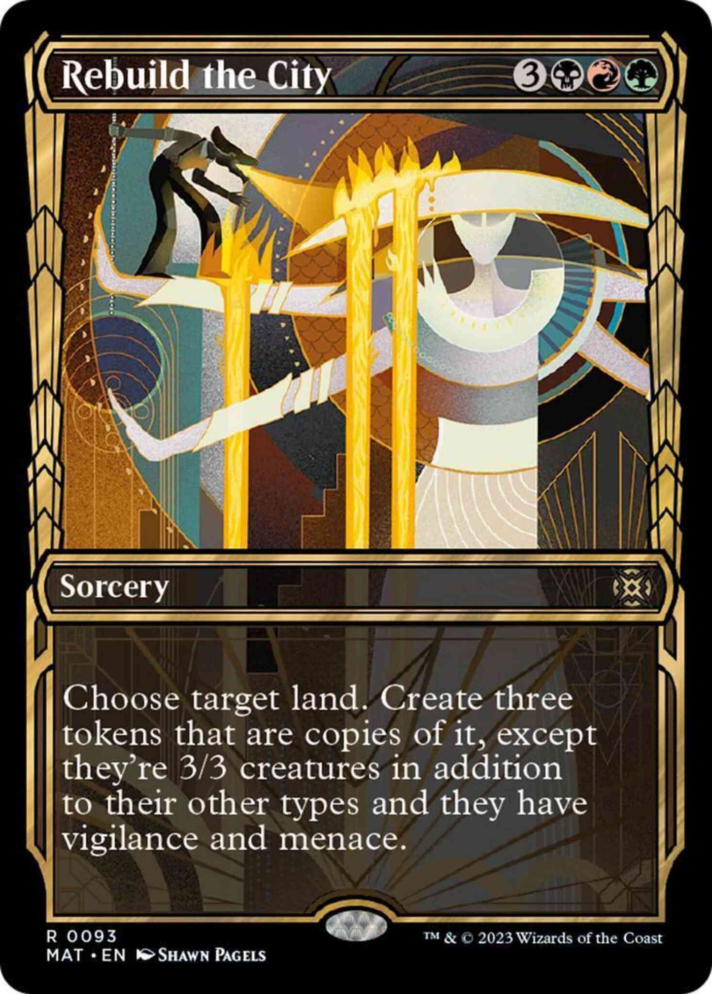 Rebuild the City [93] [Planar Showcase] [March of the Machine: The Aftermath] [Non-Foil]