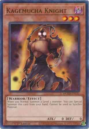 Kagemucha Knight - MGED-EN131 - Rare - 1st Edition
