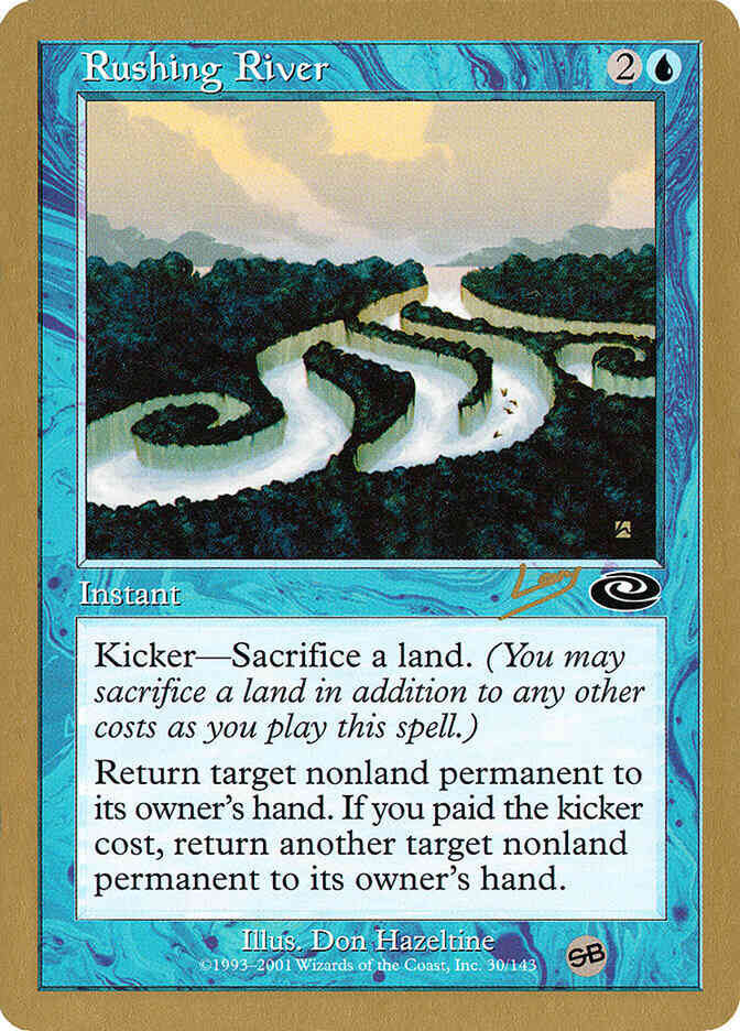 Rushing River [rl30sb] [Sideboard] [World Championship Decks 2002] [Non-Foil]