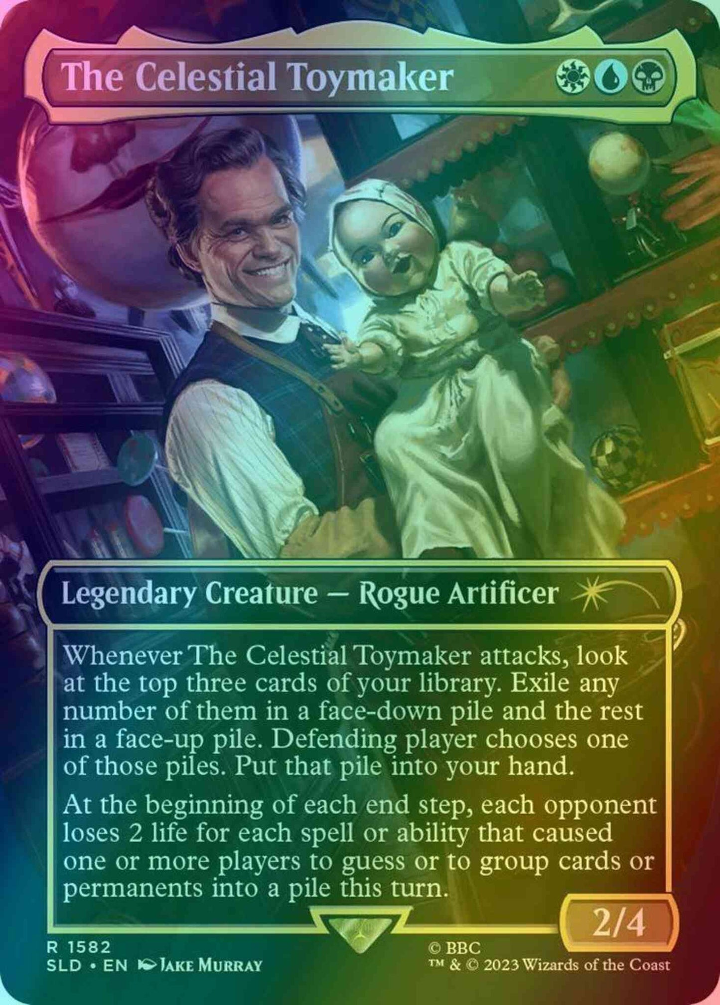 The Celestial Toymaker [1582] [Borderless] [Doctor Who: Regeneration] [Secret Lair Drop] [Foil]
