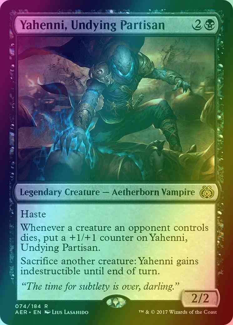 Yahenni, Undying Partisan [74] [Aether Revolt] [Foil]
