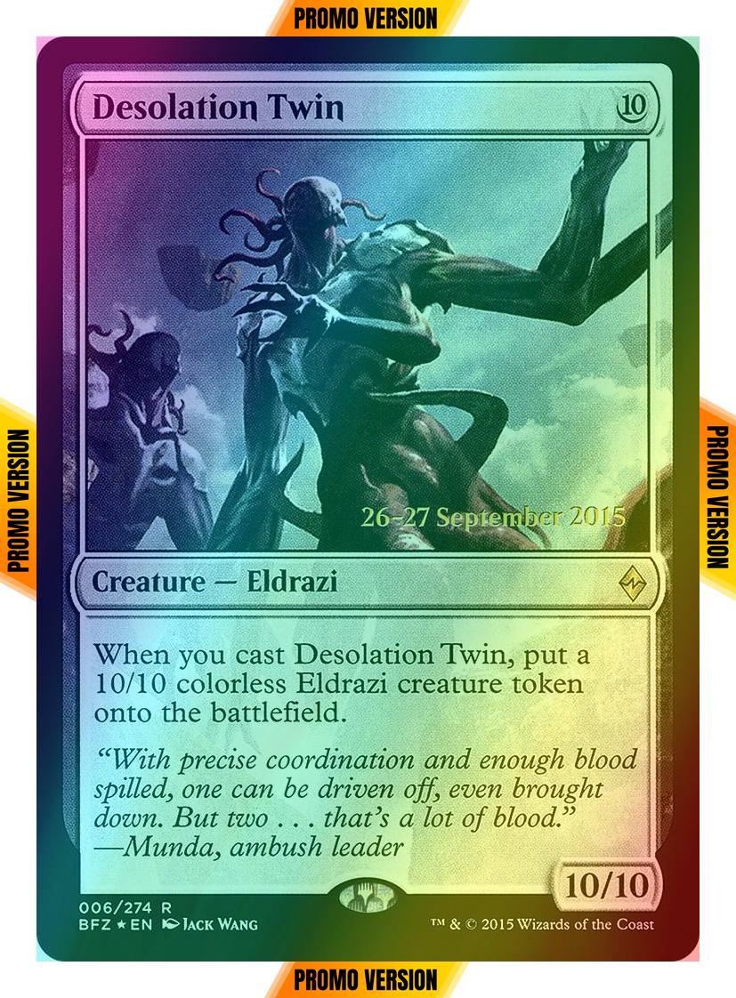 Desolation Twin [6s] [Battle for Zendikar Promos] [Foil]