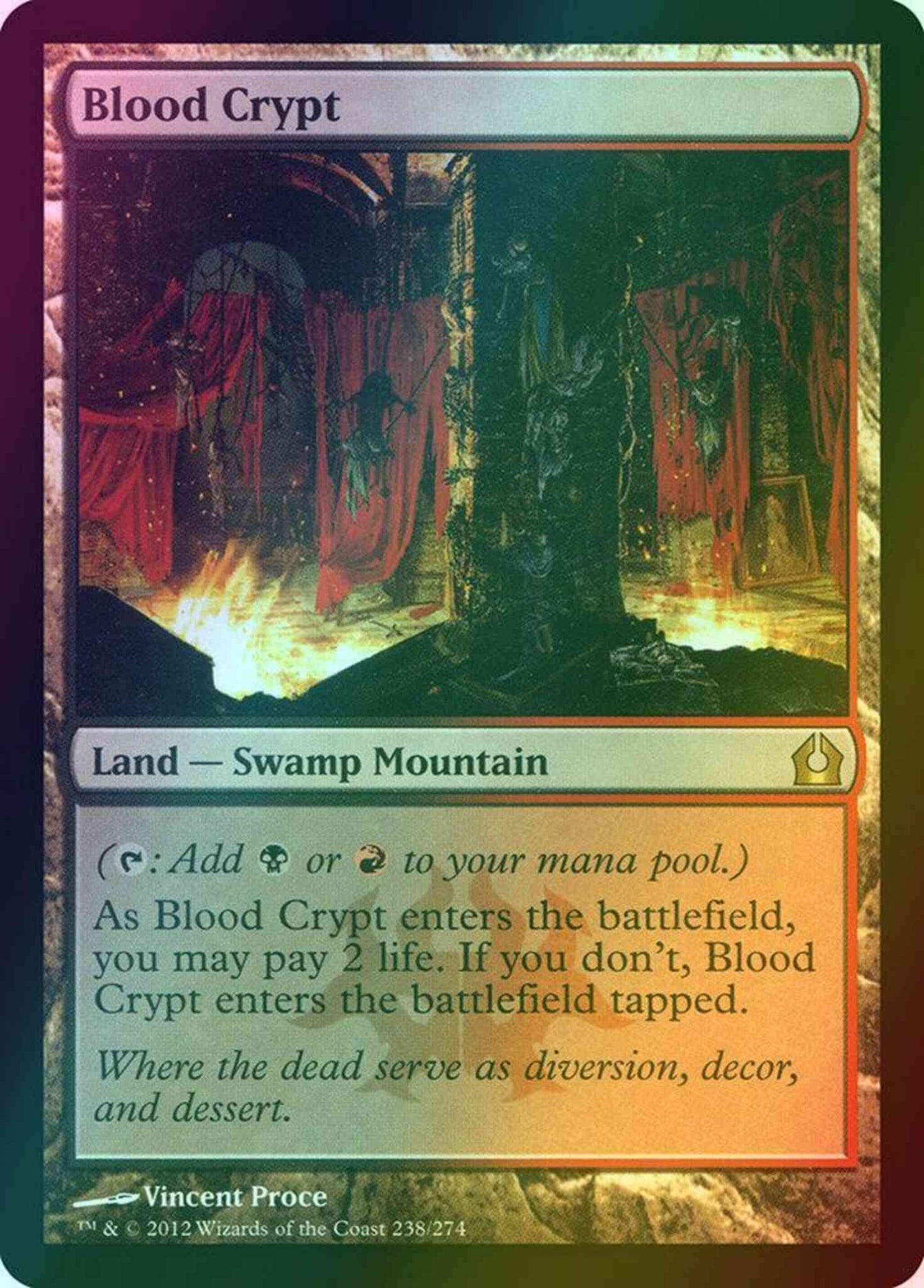 Blood Crypt [238] [Return To Ravnica] [Foil]