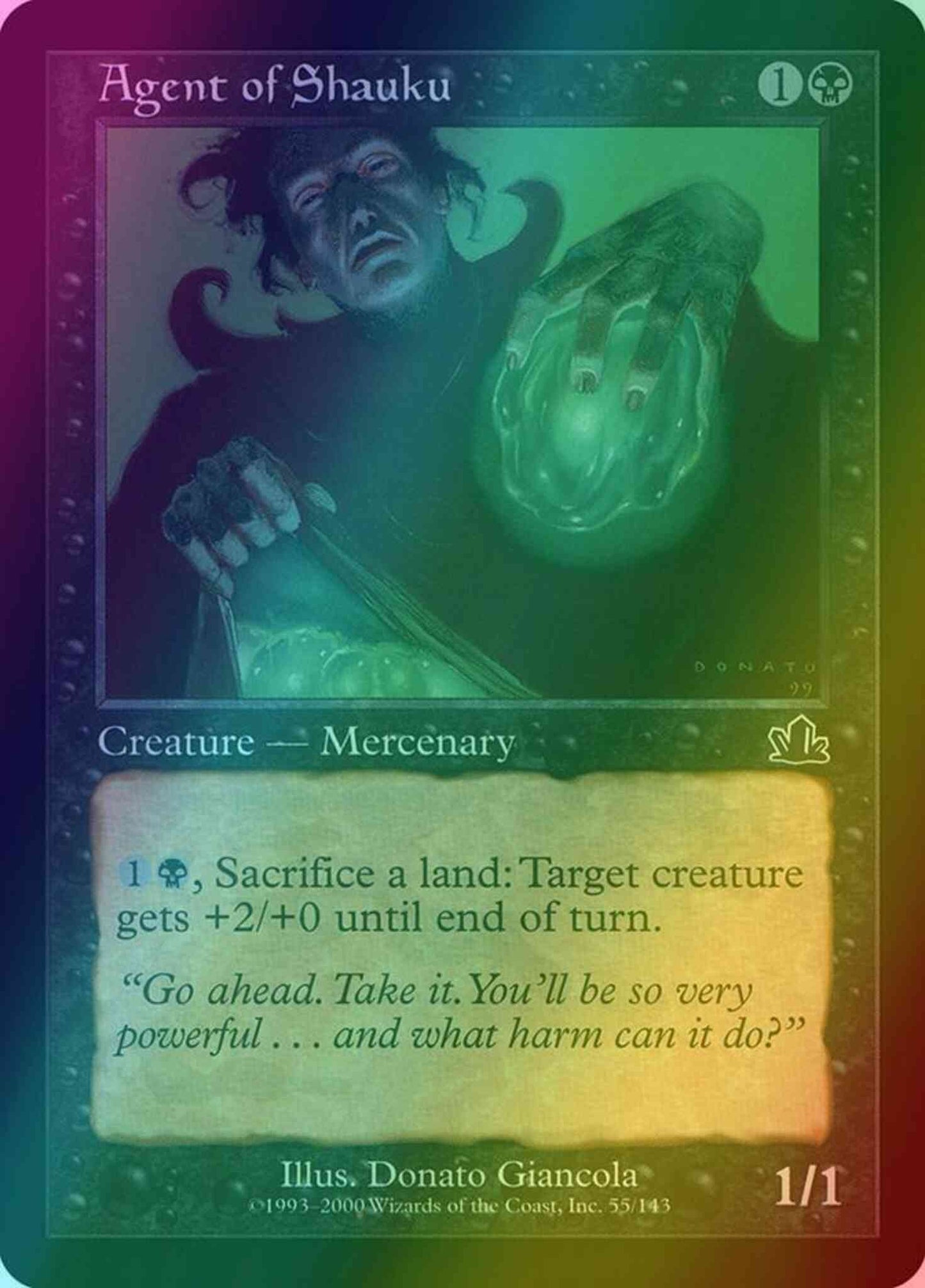 Agent of Shauku [55] [Prophecy] [Foil]