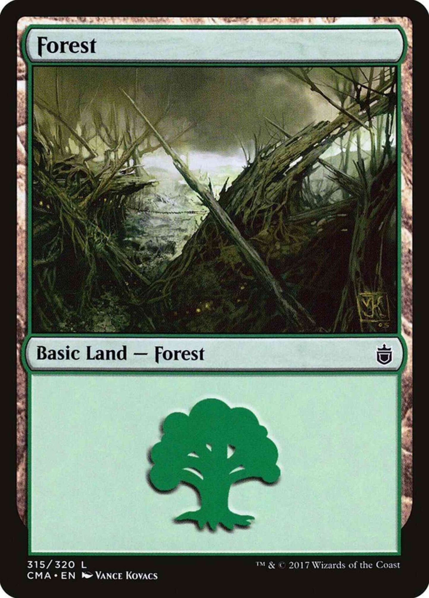 Forest [315] [Commander Anthology] [Non-Foil]