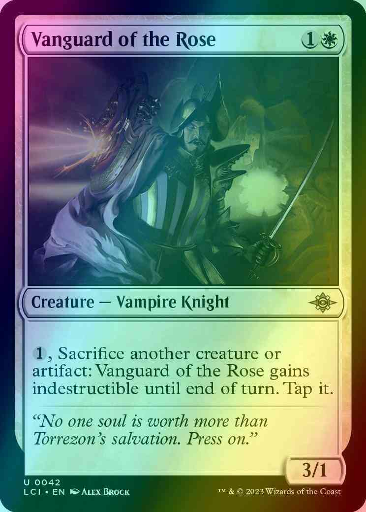Vanguard of the Rose [42] [The Lost Caverns of Ixalan] [Foil]