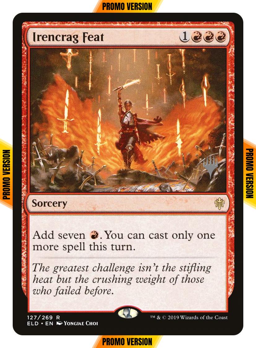 Irencrag Feat [127p] [Promo Pack] [Throne of Eldraine Promos] [Non-Foil]