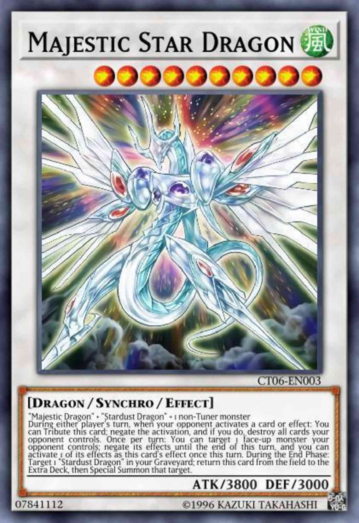 Majestic Star Dragon - DP10-EN017 - Rare - Unlimited