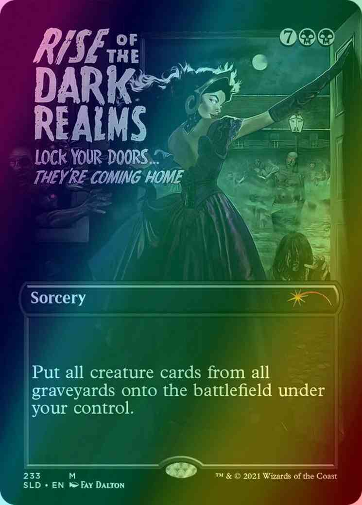 Rise of the Dark Realms [0233] [Borderless] [Tales of the Undead] [Secret Lair Drop] [Foil]
