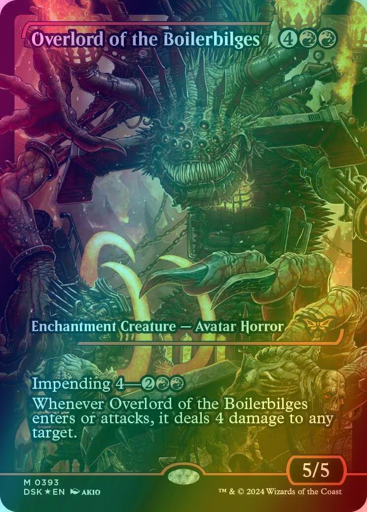 Overlord of the Boilerbilges [393] [Japan Showcase] [Duskmourn: House of Horror] [Foil]