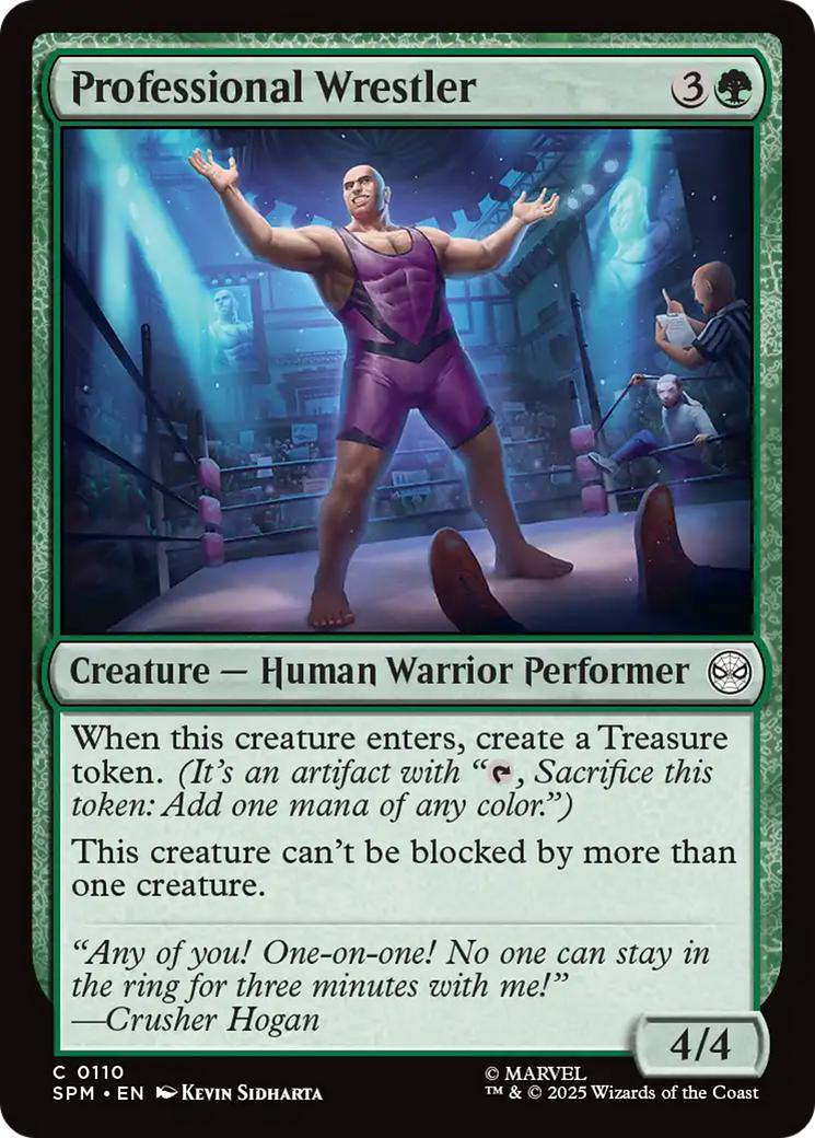 Professional Wrestler [110] [Marvel's Spider-Man] [Non-Foil]