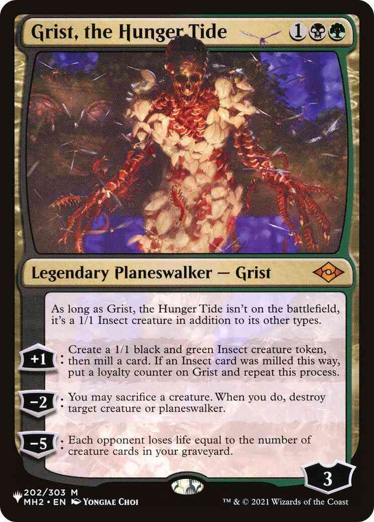 Grist, the Hunger Tide [MH2-202] [The List] [Non-Foil]