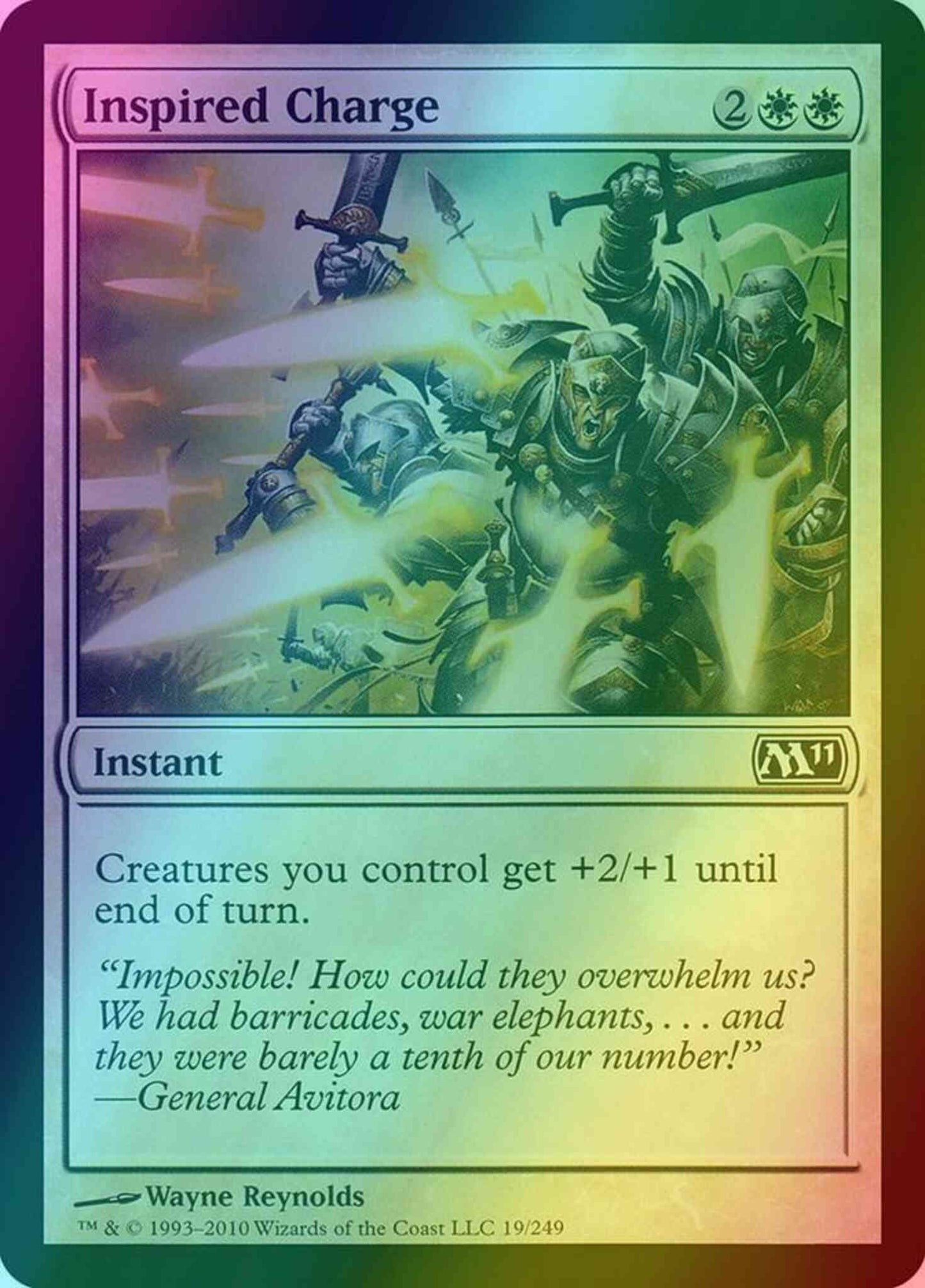 Inspired Charge [19] [Magic 2011] [Foil]