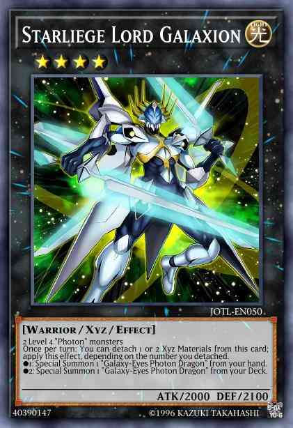 Starliege Lord Galaxion - JOTL-EN050 - Super Rare - Unlimited