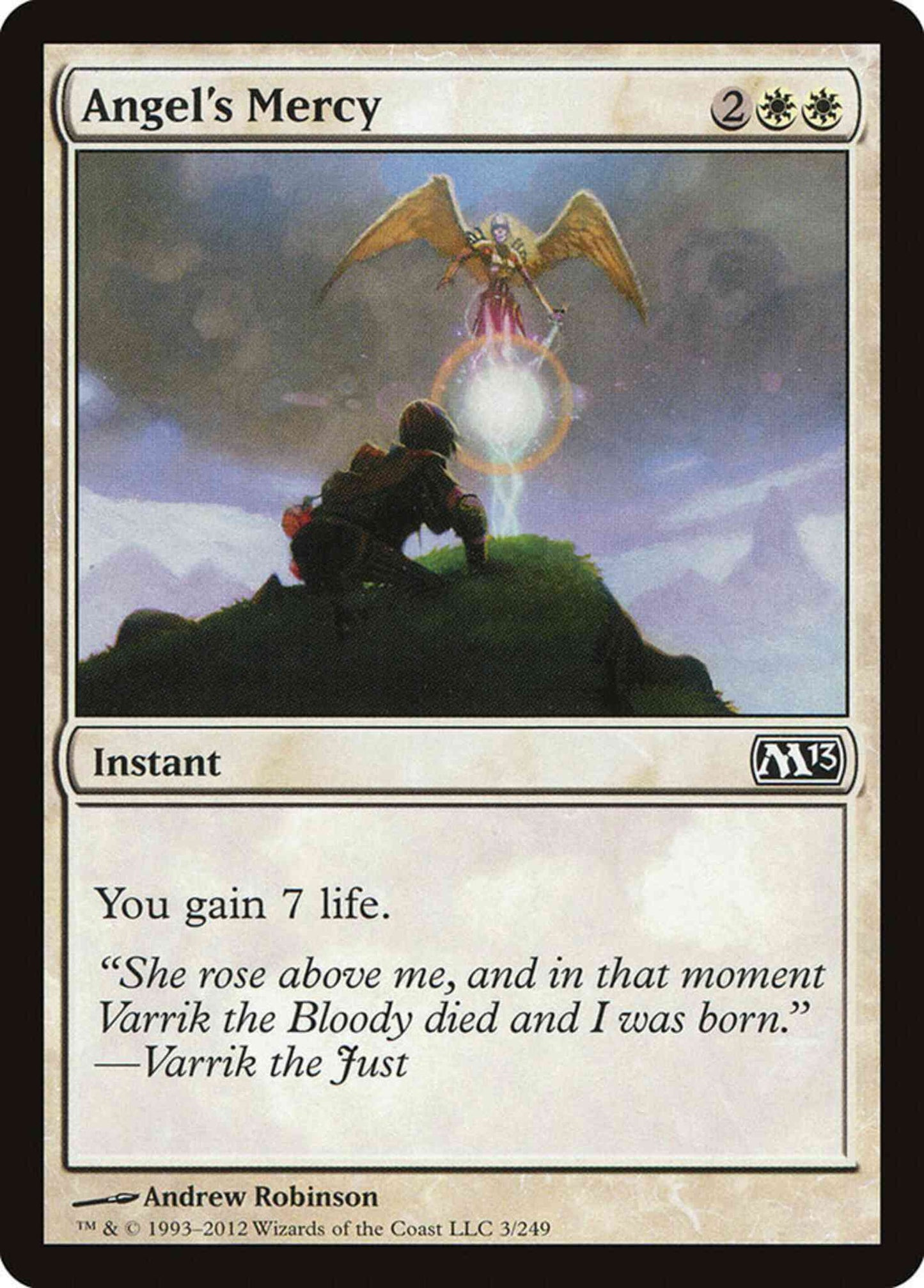 Angel's Mercy [Magic 2013] [Non-Foil]