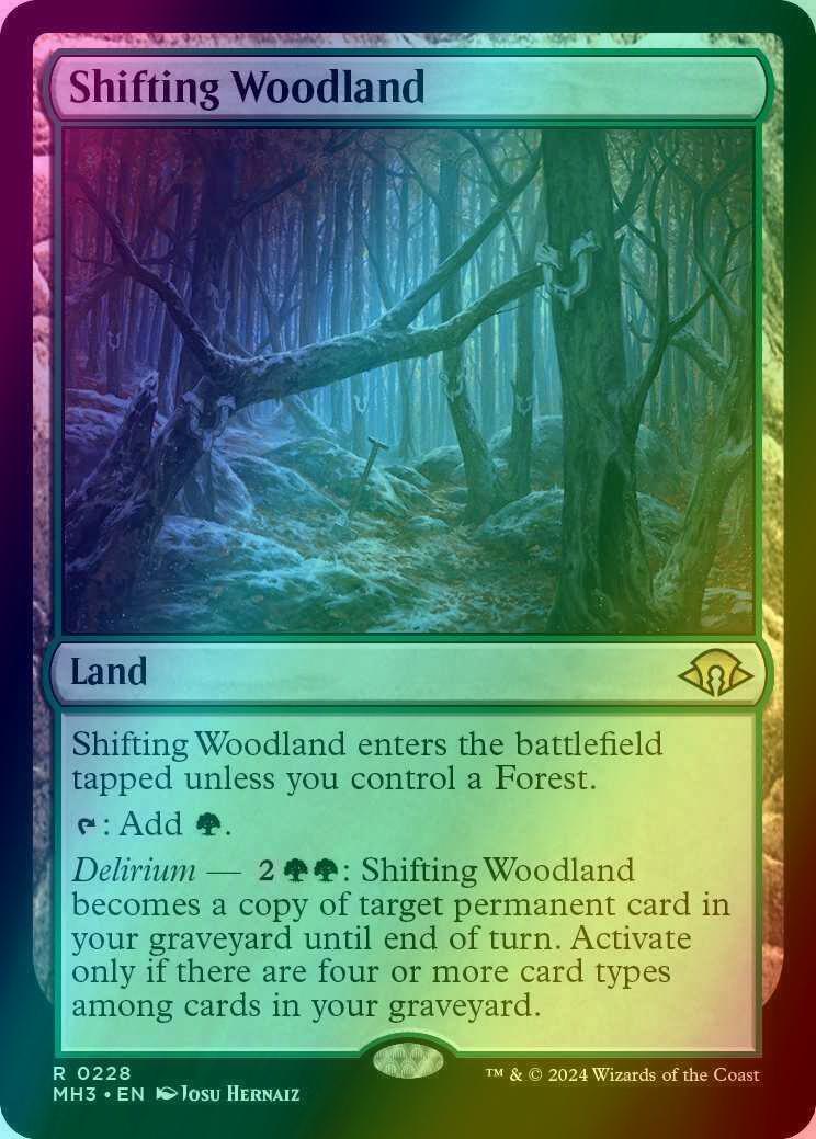 Shifting Woodland [228] [Modern Horizons 3] [Foil]
