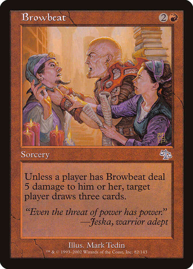 Browbeat [82] [Judgment] [Non-Foil]