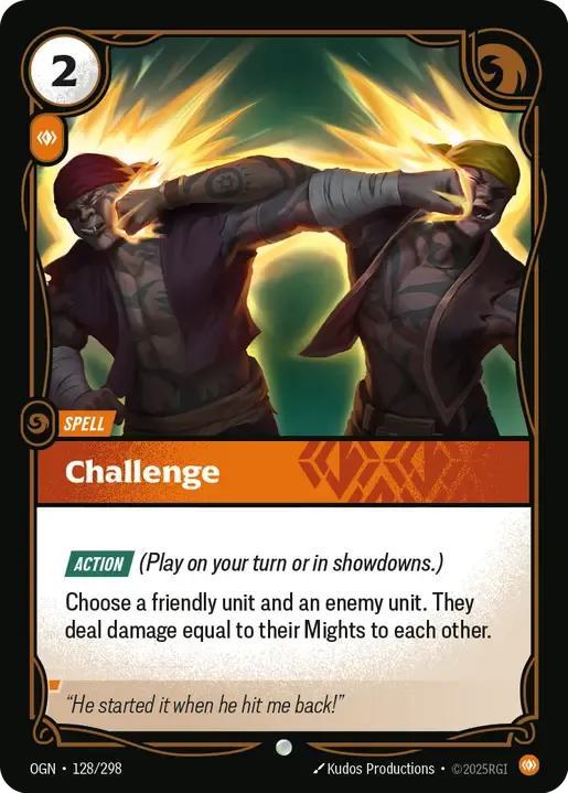 Challenge - 128/298 [Origins] [Non-Foil]