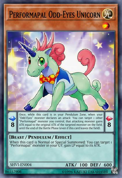 Performapal Odd-Eyes Unicorn - SP17-EN033 - Starfoil Rare - 1st Edition