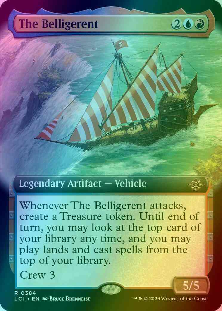 The Belligerent [384] [Extended Art] [The Lost Caverns of Ixalan] [Foil]