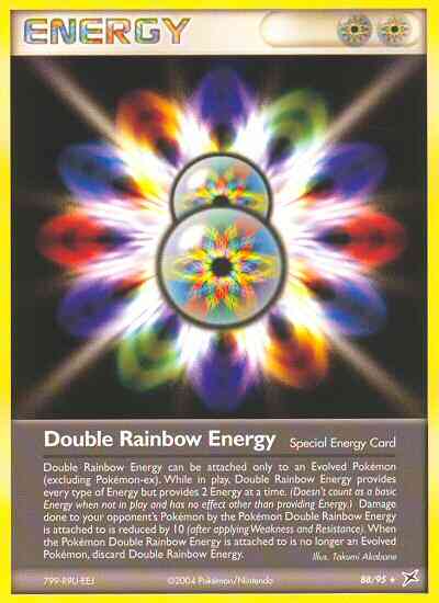 Double Rainbow Energy - 88/95 - Rare [ex4-88] [Non-Holo]
