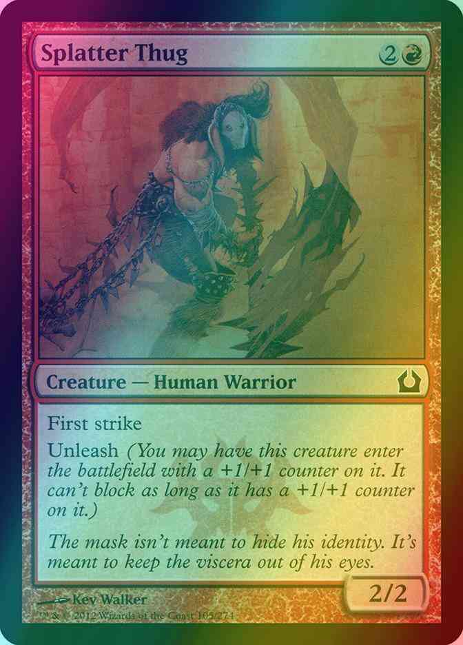Splatter Thug [105] [Return To Ravnica] [Foil]
