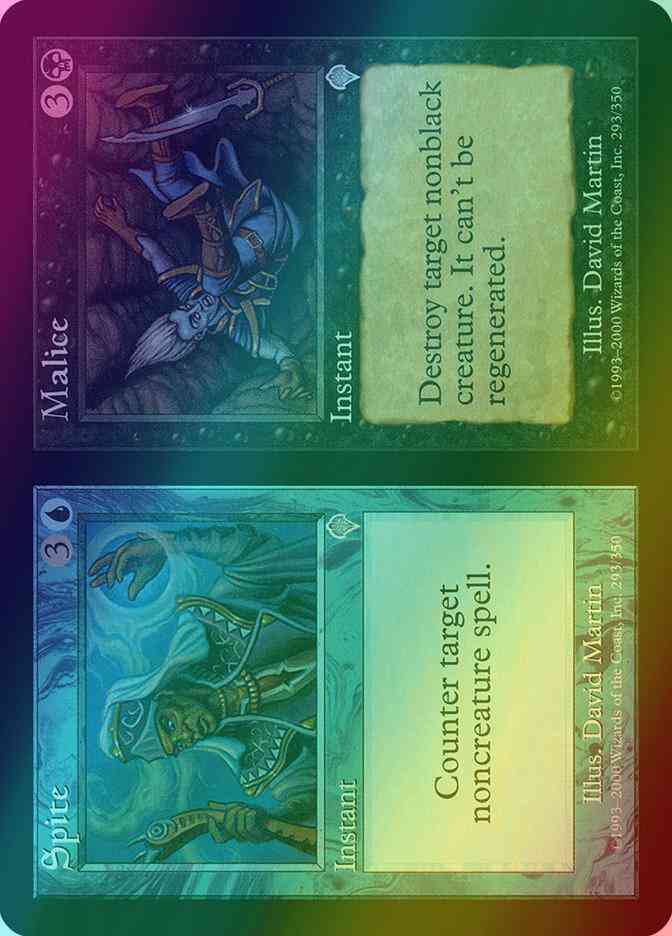 Spite // Malice [293] [Invasion] [Foil]