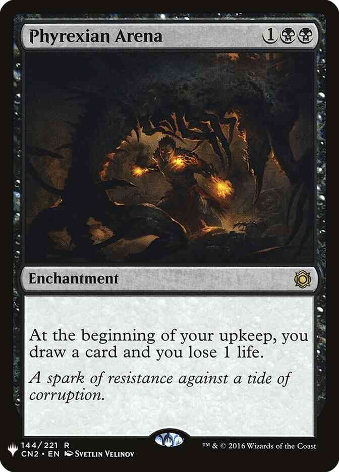 Phyrexian Arena [CN2-144] [The List] [Non-Foil]