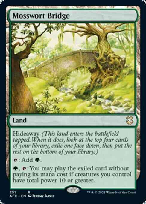 Mosswort Bridge [251] [Adventures in the Forgotten Realms Commander] [Non-Foil]