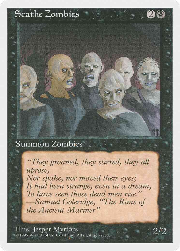 Scathe Zombies [158] [Fourth Edition] [Non-Foil]