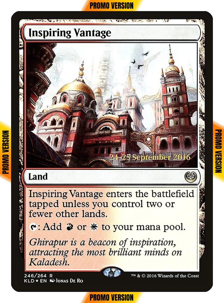 Inspiring Vantage [246s] [Kaladesh Promos] [Foil]