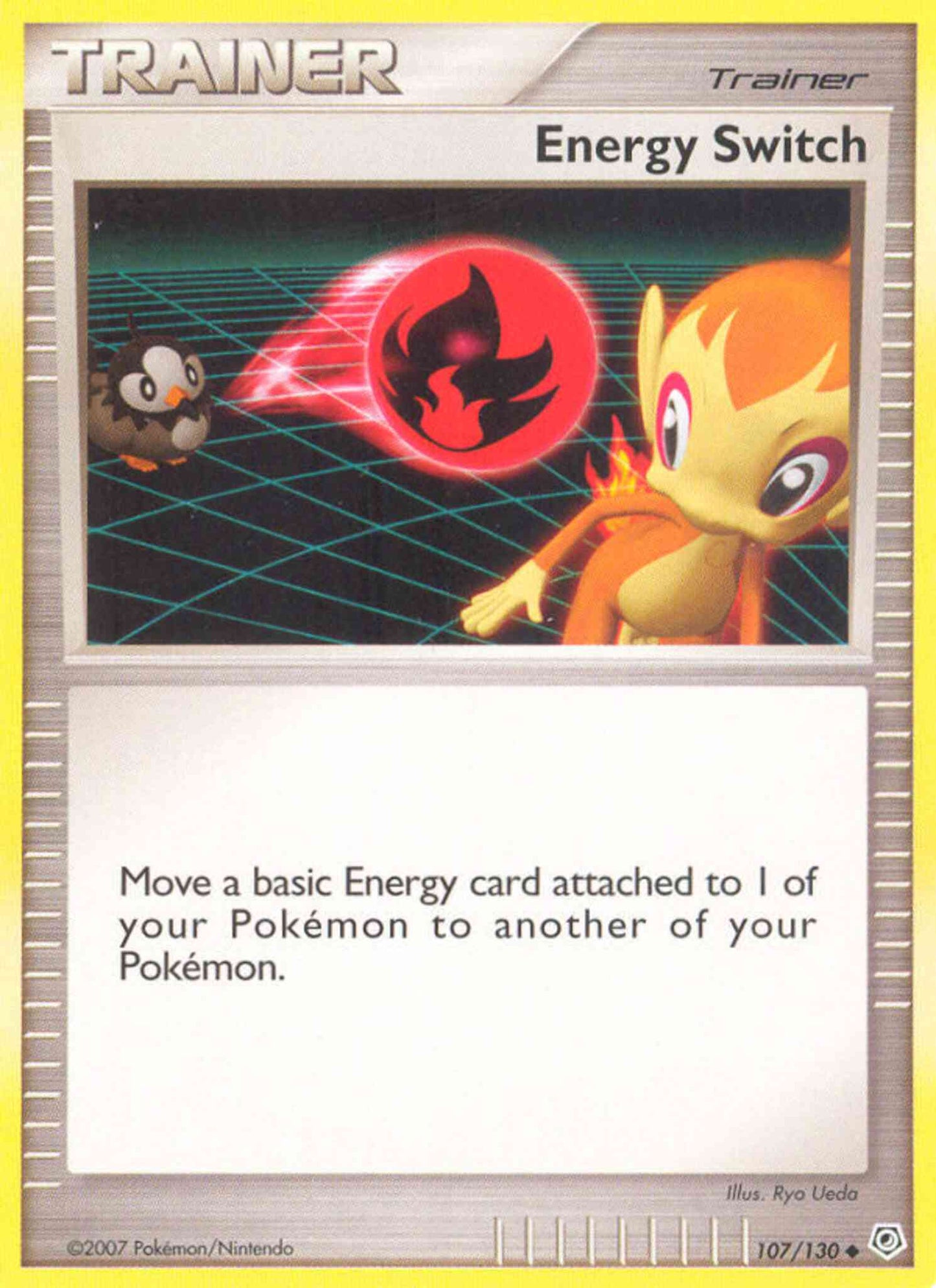 Energy Switch - 107/130 - Uncommon [dp1-107] [Reverse Holo]