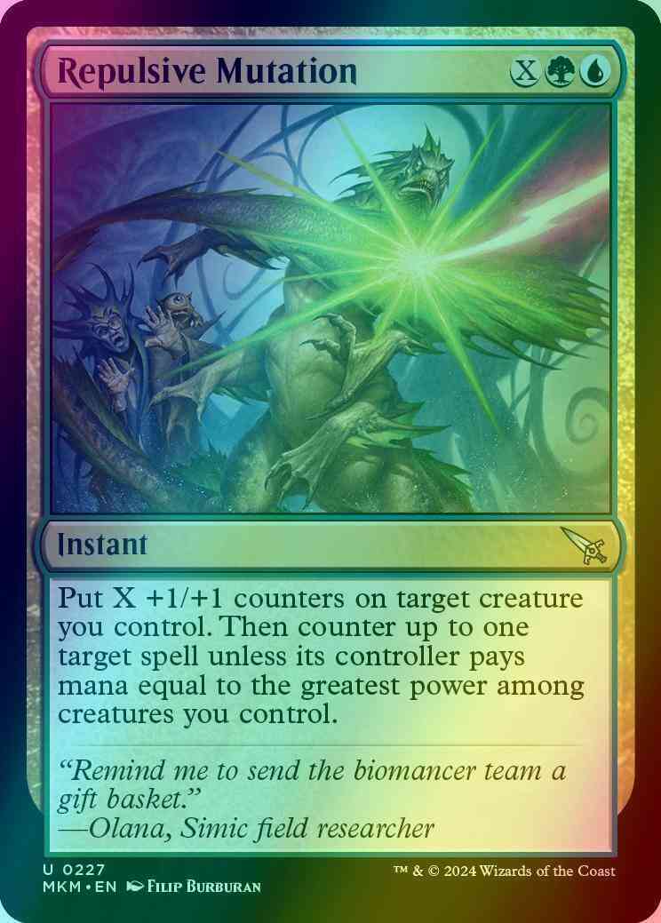 Repulsive Mutation [227] [Murders at Karlov Manor] [Foil]