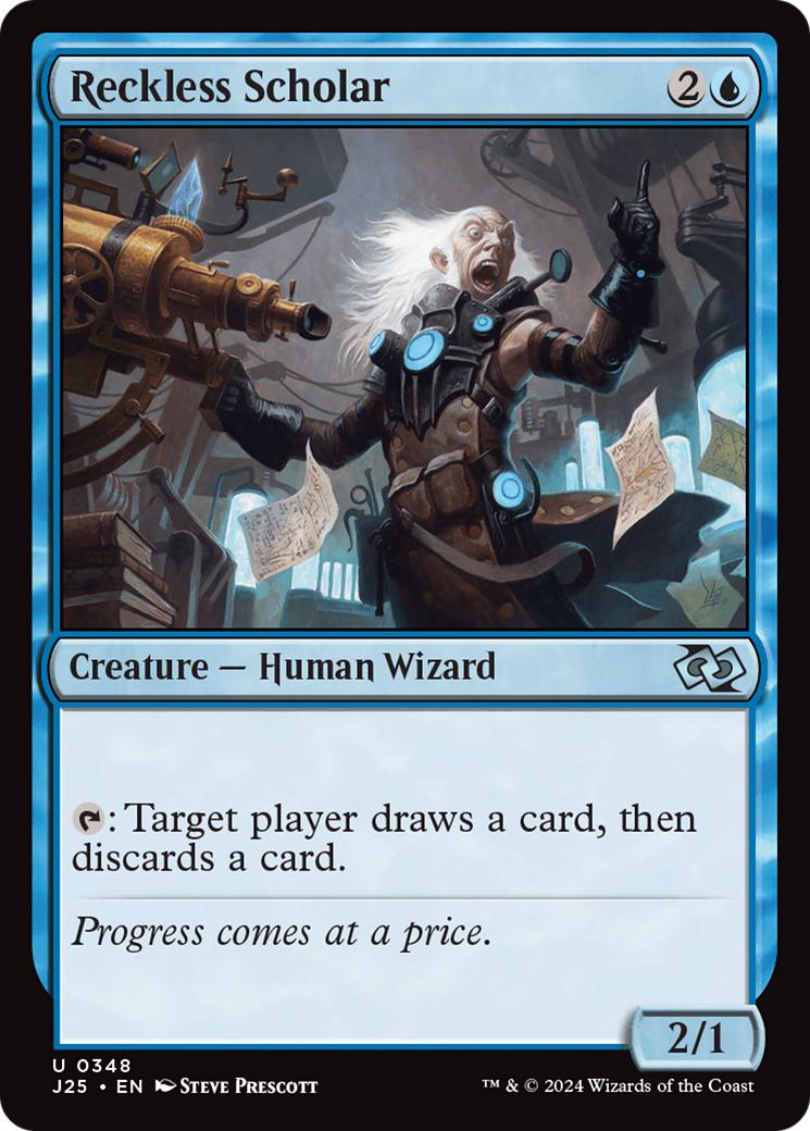 Reckless Scholar [348] [Foundations: Jumpstart] [Non-Foil]