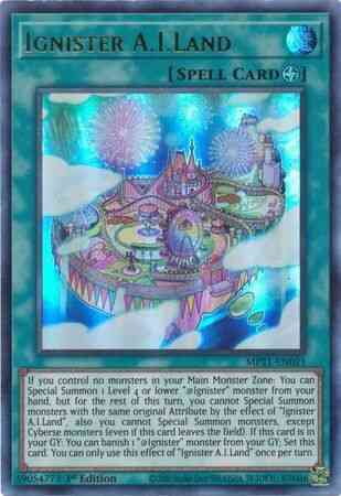 Ignister A.I.Land - MP21-EN021 - Ultra Rare - 1st Edition