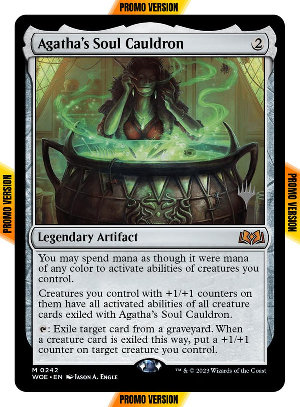 Agatha's Soul Cauldron [242p] [Promo Pack] [Wilds of Eldraine: Promos] [Non-Foil]