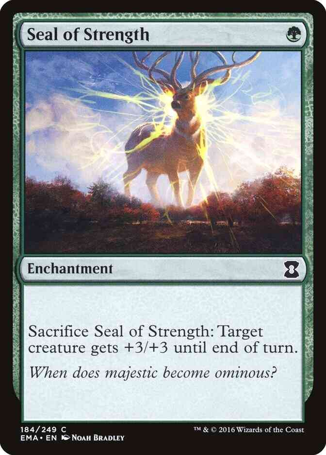 Seal of Strength [184] [Eternal Masters] [Non-Foil]