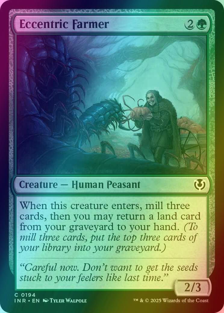Eccentric Farmer [194] [Innistrad Remastered] [Foil]