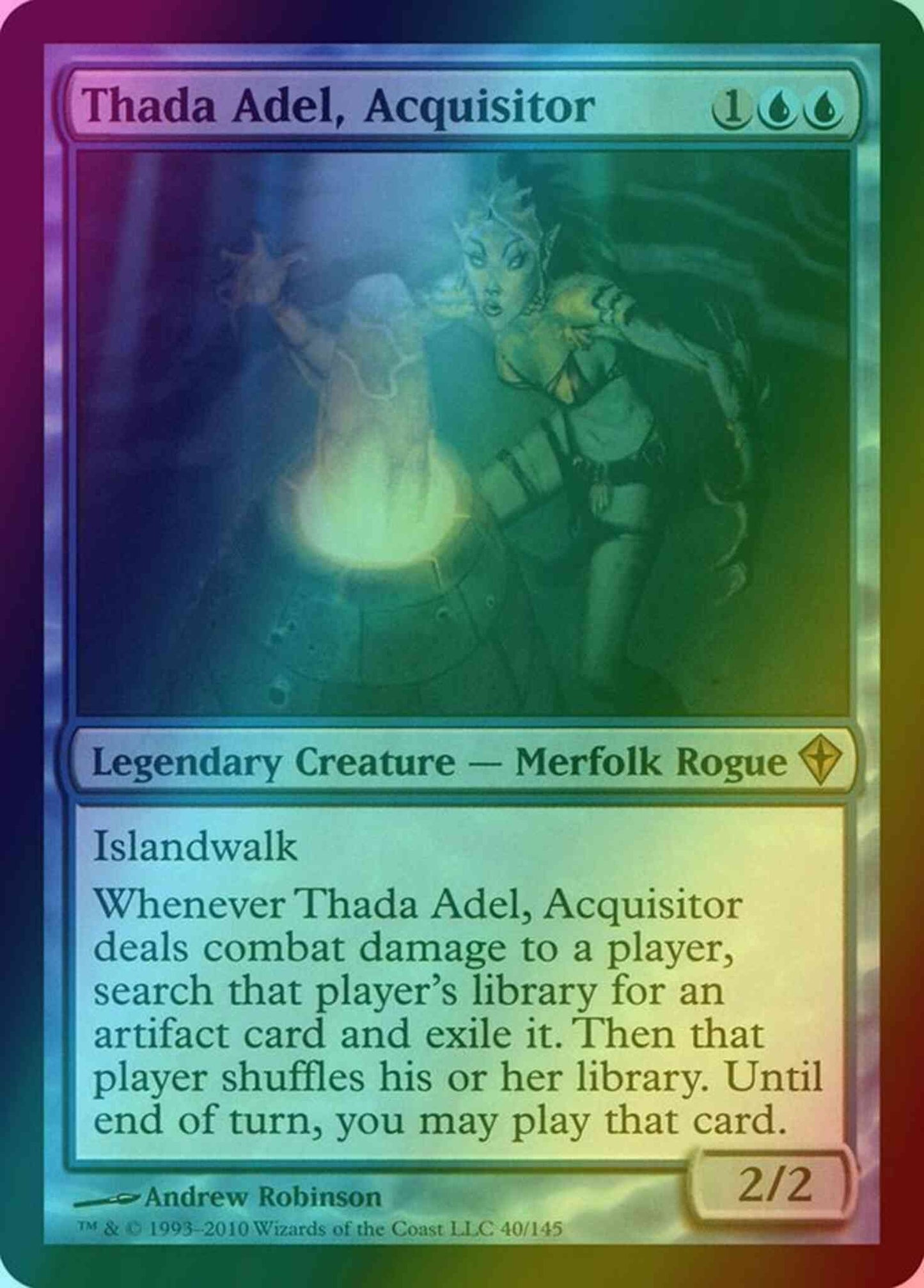 Thada Adel, Acquisitor [40] [Worldwake] [Foil]