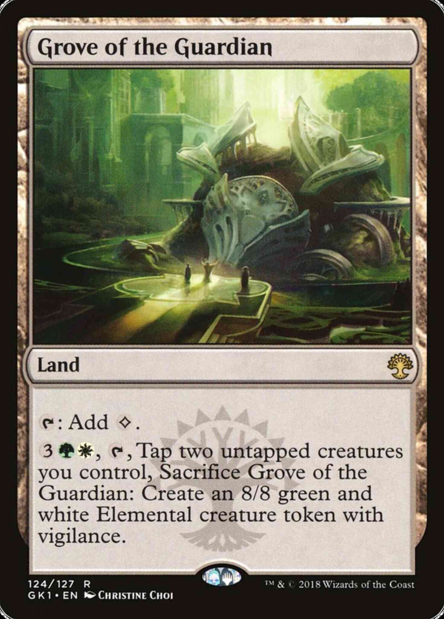 Grove of the Guardian [124] [GRN Guild Kit] [Non-Foil]