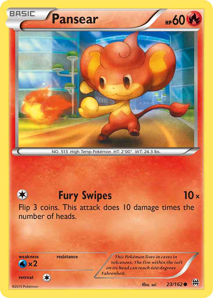 Pansear - 23/162 - Common [xy8-23] [Non-Holo]